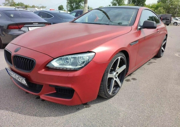 BMW Seria 6 cena 129900 przebieg: 74000, rok produkcji 2012 z Świnoujście małe 529